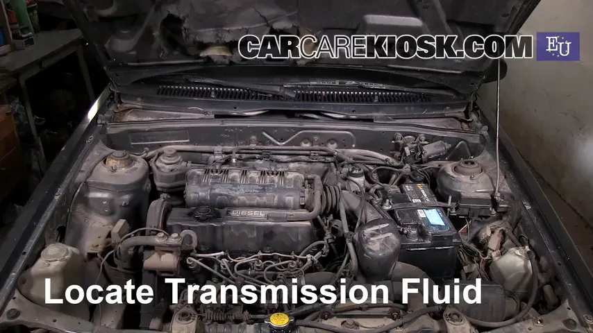 1989 Mazda 323 GLX 1.7L 4 Cyl. Diesel Transmission Fluid